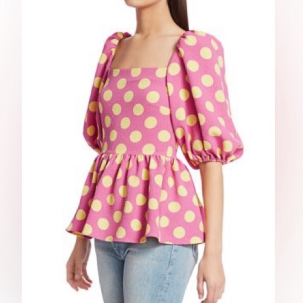 Stine Goya polka dot blouse